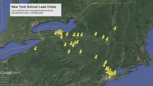 Lead In School Waters Map