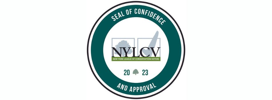 纽约州环保选民联盟（NYLCV）宣布在全州范围内获得了17个新的支持者